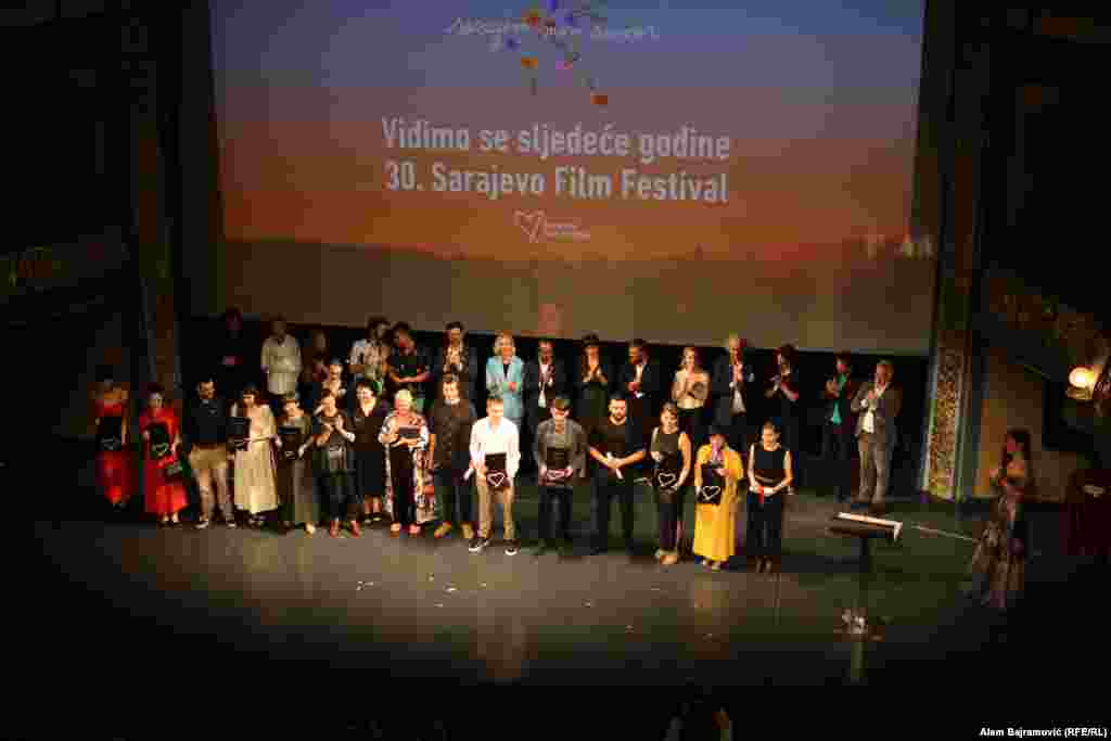 Dobitnici nagrada na 29. Sarajevo Film Festivalu (SFF). Ceremonija dodele priznanja upriličena je u Narodnom pozorištu. Za nagrade u takmičarskim programima takmičilo se 49 filmova.