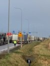 Polish Farmers Resume Border Blockade, Leaving Ukrainian Truckers Stranded