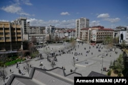 Sheshet kryesore të Prishtinës. (Foto: AFP)