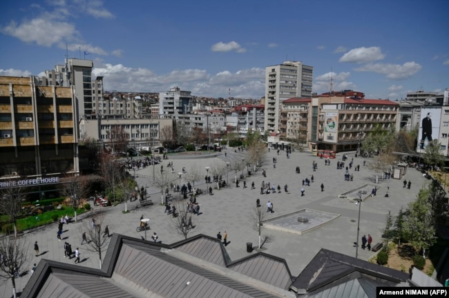 Sheshet kryesore të Prishtinës. (Foto: AFP)