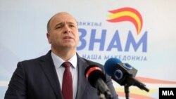 Максим Димитриевски, кандидат за претседател на Северна Македонија од Движењето ЗНАМ 