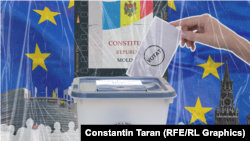 Pe 20 octombrie, alegătorii moldoveni vor decide dacă aderarea la Uniunea Europeană va fi inclusă în Constituție.