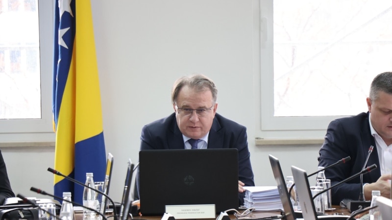 Policija u kancelariji premijera Federacije BiH