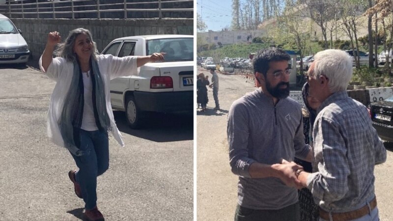 سپیده کاشانی و طاهر قدیریان فعالان محیط‌ زیست زندانی آزاد شدند