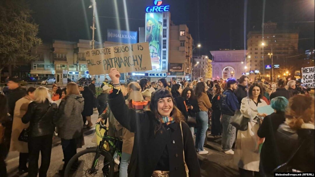 Протестен марш во Скопје: За женски права не се преговара!