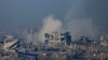 Shkatërrime pas sulmeve izraelite në Rripin e Gazës. 1 dhjetor 2023.

