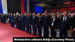 Delegacija Srbije sa političkim liderima RS-a u Banjaluci, 8. januar 2024.