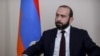 Turkey - Armenian Foreign Minister Ararat Mirzoyan is interviewed by Turkish television in Antalya.