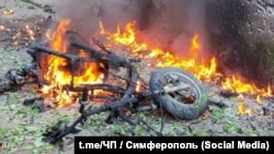 Илустрација, експлозии во Крим 