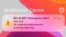 Съобщението за тест на системата за предупреждение при бедствия беше разпратено до хиляди хора в сряда.