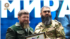 Chechen head Ramzan Kadyrov and Vakha Khambulatov