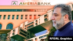 Рубен Варданян, «Америабанк» и Банк Грузии (коллаж)