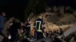 Rescuers Hunt For Survivors After Deadly Russian Strike On Kramatorsk Restaurant