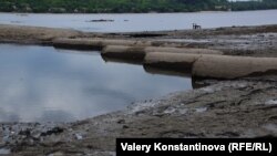 Обміління річки Дніпро у Запоріжжі через кататсрофу на Каховській ГЕС, ілюстративне фото