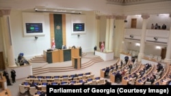 Заседание парламента Грузии, иллюстративное фото