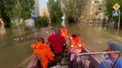 Flooding '10 Times' Worse In Russian-Occupied Areas After Dam Breach