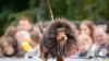 APTOPIX Russia Dachshund Parade