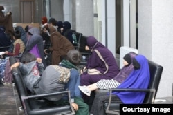 Возвращённые из Сирии гражданки Кыргызстана и их дети. Август 2023 года