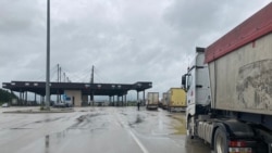 Kolone kamiona na granici Kosova i Srbije
