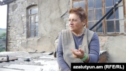 Nelly Babayan, 65, has fled her birthplace Baku, Luhansk in Ukraine, and now Nagorno-Karabakh, where she dreamed of living after spending summers there as a child.
