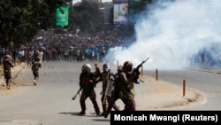 حملهٔ معترضان به پارلمان کینیا