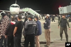 An anti-Semitic mob stormed the airport in Makhachkala in October 2023.