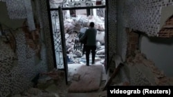 Рушевини по земјотресот во Турција, февруари 2023 година.