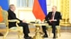 Russia - Russian President Vladimir Putin meets Armenian Prime Minister Nikol Pashinian, Moscow, May 8, 2024.