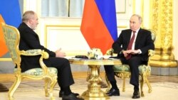 Mayın 8-də Rusiya prezidenti Vladimir Putin Ermənistanın baş naziri Nikol Paşinyanla görüşüb