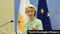 Претседателката на Европската Комисија Урсула фон дер Лајен 
