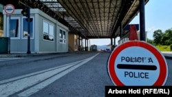 Pikëkalimi kufitar mes Kosovës dhe Serbisë në Merdare. 20 qershor 2023.