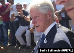 Bill Clinton, bivši američki predsjednik, na obilježavanju godišnjice genocida u Srebrenici, 11. jula 2021.
