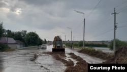 Последствия селевых потоков в Джалал-Абадской области. 