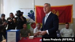Milo Đukanović glasa u drugom krugu predsjedničkih izbora