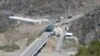 A view of an Azerbaijani checkpoint at the entry of the Lachin corridor, August 30, 2023.