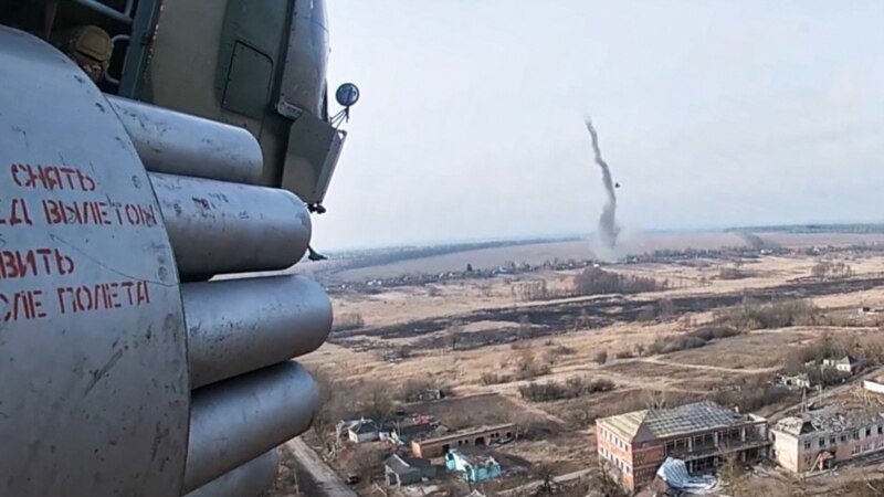 უკრაინის დაზვერვა: ყირიმში განადგურებულია რუსეთის სამი ვერტმფრენი Mi-8