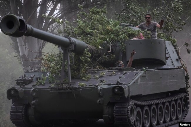 Американска самоходна гаубица M109 на въоръжение на силите на Украйна