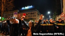 აქცია „უცხოეთის აგენტების შესახებ“ კანონპროექტის წინააღმდეგ. 8 მარტი