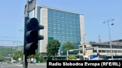 A massive Balkan power outage caused traffic lights to go dark in Sarajevo on June 21.