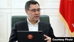 Gyrgyzystanyň prezidenti Sadyr Žaparow