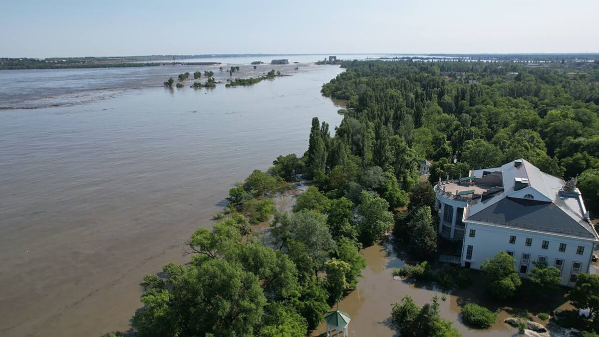 Главное: прорыв плотины Каховской ГЭС