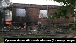 A probe has been launched into the deadly fire in the Novosibirsk region, which killed three people. 
