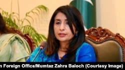 ممتاز زهرا بلوچ سخنگوی وزارت خارجه پاکستان