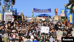 Protest na Univerzitetu Kalifornija u Los Angelesu (UCLA), 1. maja 2024.