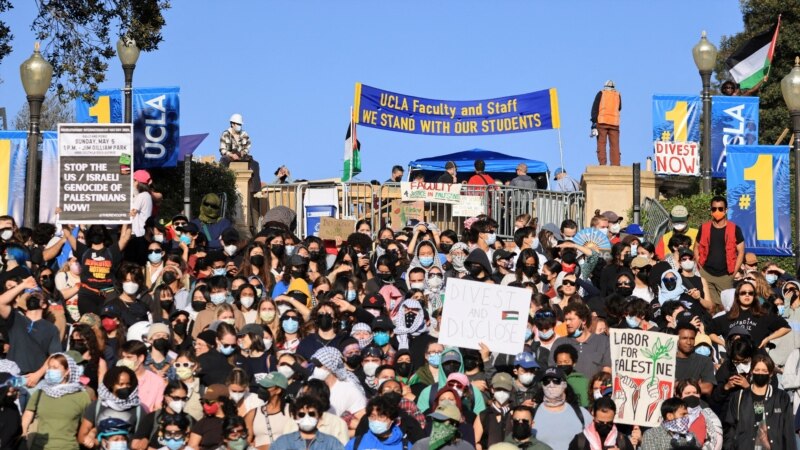 АКШнын студенттик шаарчаларында Газага байланыштуу акциялар уланууда