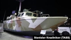 Ілюстраційне фото. Десантний катер БК-16 на військово-оборонному форумі в Московській області, 2017 рік