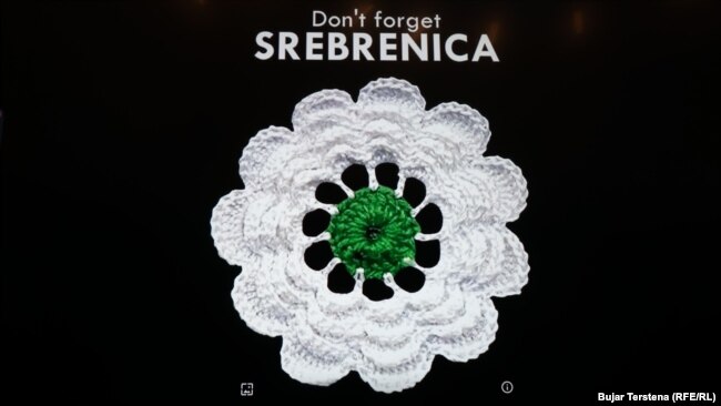 Simboli për gjenocidin në Srebrenicë.