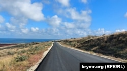 Автомобільна дорога у Криму, серпень 2023 року