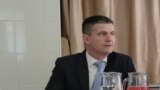Tímár Zoltán polgármester a 2023. március 31-i mikepércsi lakossági fórumon