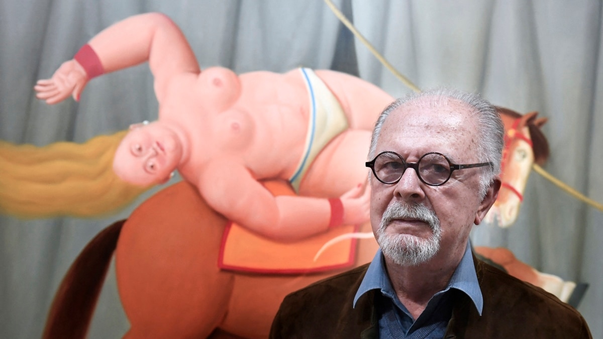 Colombian painter and sculptor Fernando Botero died